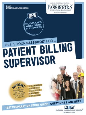 cover image of Patient Billing Supervisor